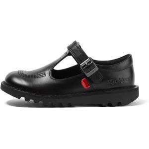 (UK 13 / EU 32) Kickers Junior's Kick T Vel Leather T Bar Shoes (UK 13 / EU 32) Kickers Junior's Kick T Vel Leather T Bar Shoes