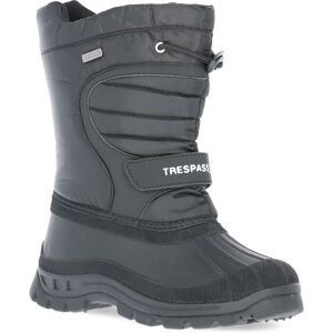 (10, Black) Trespass Kids Waterproof Snow Boots Dodo (10, Black) Trespass Kids Waterproof Snow Boots Dodo