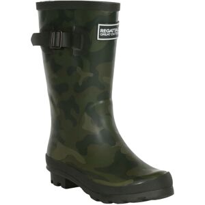 (9K UK, Camo) Regatta Kids Fairweather Outdoor Wellington Boots Rain Boots Welli (9K UK, Camo) Regatta Kids Fairweather Outdoor Wellington Boots Rain Boots Welli