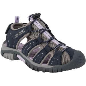 (3 UK, Navy/Lilac Frost) Regatta Childrens/Kids Westshore Sandals (3 UK, Navy/Lilac Frost) Regatta Childrens/Kids Westshore Sandals