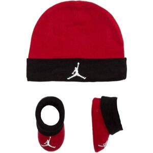 Nike Jordan Infant Baby Hat and Booties Set (Red(LJ0102-R78)/Black 0- Nike Jordan Infant Baby Hat and Booties Set (Red(LJ0102-R78)/Black 0-