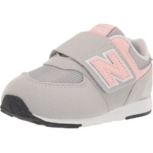 New Balance Kid's 574 V1 New-b Hook and Loop Sneaker Rain Cloud/Pink Haze 2 Wi New Balance Kid's 574 V1 New-b Hook and Loop Sneaker Rain Cloud/Pink Haze 2 Wi
