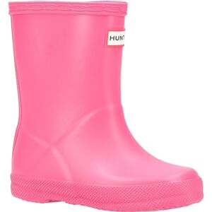 (Pink, 13 (Adults')) Hunter Kids First (Matte) Rubber Bright Pink Wellington Boo (Pink, 13 (Adults')) Hunter Kids First (Matte) Rubber Bright Pink Wellington Boo