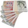 Northix Fake money - 50 Pounds (100 banknotes)