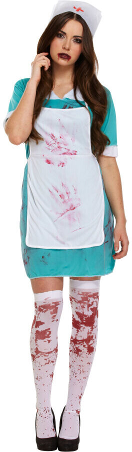 Henbrandt Bloody Nurse Costume   Halloween