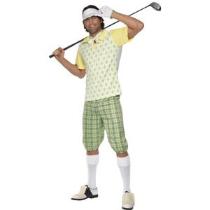 Smiffys Green Yellow White Golf Costume - Chest 38-40" Smiffys Green Yellow White Golf Costume - Chest 38-40"