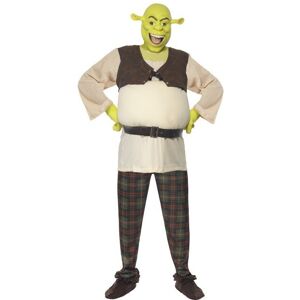 Smiffys Smiffy's Men's Shrek Costume, Padded Top, Trousers & Mask, Shrek, Size: L, - Smiffys Smiffy's Men's Shrek Costume, Padded Top, Trousers & Mask, Shrek, Size: L, -