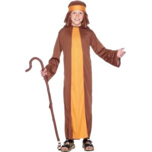 Smiffys Smiffy's Children's Shepherd Costume, Robe And Headpiece, Ages 7-9, Colour: - s Smiffys Smiffy's Children's Shepherd Costume, Robe And Headpiece, Ages 7-9, Colour: - s