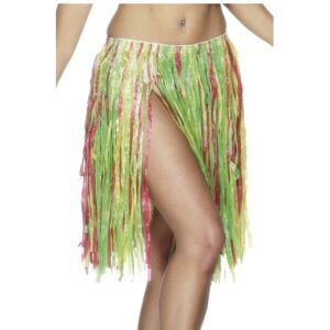 Smiffys Smiffy's Elasticated Hawaiian Hula Skirt, 56cm - Multi-colour - skirt hula hawa Smiffys Smiffy's Elasticated Hawaiian Hula Skirt, 56cm - Multi-colour - skirt hula hawa