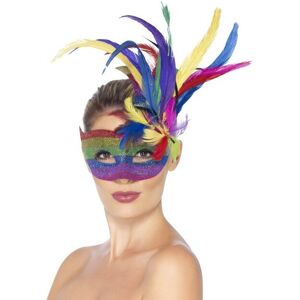 Smiffys Smiffy's 27652 Carnival Eye Mask (one Size) - carnival eyemask fancy dress smif Smiffys Smiffy's 27652 Carnival Eye Mask (one Size) - carnival eyemask fancy dress smif