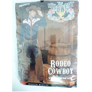 Smiffys Medium Mens Rodeo Cowboy Costume - Fancy Dress Outfit Adult Wild West - cowboy Smiffys Medium Mens Rodeo Cowboy Costume - Fancy Dress Outfit Adult Wild West - cowboy