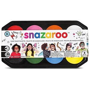 Unbranded Snazaroo 18ml Palette - Face Paint 8 Colours Kit - palette snazaroo face paint Unbranded Snazaroo 18ml Palette - Face Paint 8 Colours Kit - palette snazaroo face paint