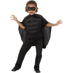 Smiffys Kids Superhero Kit Black, Eyemask EVA & Cape,Boys Fancy Dress Age 4-7 Smiffys Kids Superhero Kit Black, Eyemask EVA & Cape,Boys Fancy Dress Age 4-7