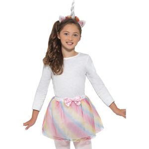 Smiffys Unicorn Kit Multi-Coloured, Tutu & Headband,Kids Animal Fancy Dress, Age 7-9 Smiffys Unicorn Kit Multi-Coloured, Tutu & Headband,Kids Animal Fancy Dress, Age 7-9