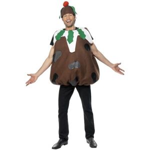 Smiffys Christmas Pudding Costume, Adult. One Size Smiffys Christmas Pudding Costume, Adult. One Size