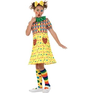 Smiffys Girls Clown Circus Costume, Girls Fancy Dress, Small Age 4-6 Smiffys Girls Clown Circus Costume, Girls Fancy Dress, Small Age 4-6