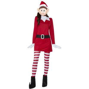 SM52243 (S) Elves Behavin' Badly Ladies Elf Costume Smiffys Size Small 8-10 SM52243 (S) Elves Behavin' Badly Ladies Elf Costume Smiffys Size Small 8-10