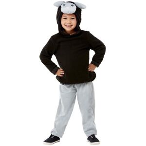 Smiffys Toddlers Black Sheep Fancy Dress Costume Age 1-2 Smiffys Toddlers Black Sheep Fancy Dress Costume Age 1-2