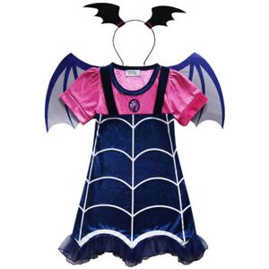 Unbranded (6-7 Years) Kids Girls Cosplay Vampirina Wing Dress Headwear Halloween Costume F Unbranded (6-7 Years) Kids Girls Cosplay Vampirina Wing Dress Headwear Halloween Costume F