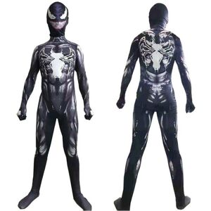 Unbranded (5-6 Years) Kids Boys Venom Black Spiderman Superhero Cosplay Costume Jumpsuits Unbranded (5-6 Years) Kids Boys Venom Black Spiderman Superhero Cosplay Costume Jumpsuits