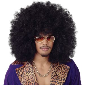SHATCHI BEL BALL PARTY SHATCHI Jumbo Afro Wig - Ultra-Large Black 70s/80s Fancy Dress Hair, Synthetic, SHATCHI BEL BALL PARTY SHATCHI Jumbo Afro Wig - Ultra-Large Black 70s/80s Fancy Dress Hair, Synthetic,