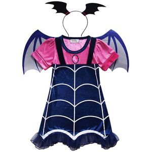 Unbranded (Set?Wing Dress*1+Headwear*1?, 100cm?3-4Years?) Vampirina Cosplay Dress Wing Hea Unbranded (Set?Wing Dress*1+Headwear*1?, 100cm?3-4Years?) Vampirina Cosplay Dress Wing Hea