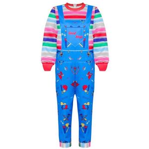 Unbranded (Jumpsuit, 160cm) Chucky Costume Halloween Kid Boys Girls Fancy Dress Outfit Unbranded (Jumpsuit, 160cm) Chucky Costume Halloween Kid Boys Girls Fancy Dress Outfit
