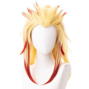 Unbranded (Rengoku Kyoujurou Wig, One Size) Demon Slayer Cosplay Costume Kimono Robe Suit Unbranded (Rengoku Kyoujurou Wig, One Size) Demon Slayer Cosplay Costume Kimono Robe Suit