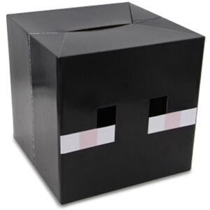 Unbranded (Black Enderman) Minecraft Cardboard Headgear Box Cosplay Costume Unbranded (Black Enderman) Minecraft Cardboard Headgear Box Cosplay Costume