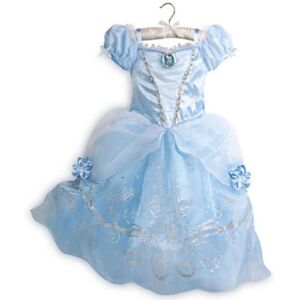 Unbranded (#F Light Blue Cinderella Dress, 100cm/3-4Years) Girl disney princess skirt dres Unbranded (#F Light Blue Cinderella Dress, 100cm/3-4Years) Girl disney princess skirt dres