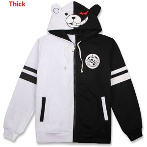 Unbranded (Thick, S) Danganronpa Monokuma Cosplay Jacket Hoodie Unisex Unbranded (Thick, S) Danganronpa Monokuma Cosplay Jacket Hoodie Unisex