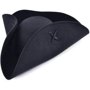 Official Forum BH653 Black Pirate Tricorn Hats Official Forum BH653 Black Pirate Tricorn Hats