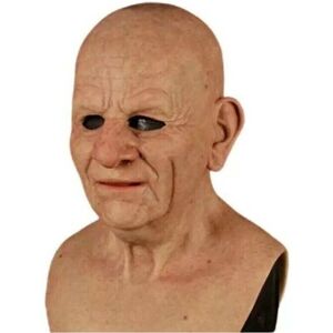 Unbranded (#1 Old Man) Halloween Old Man Cosplay Full Head Mask Realistic Silicone Headgea Unbranded (#1 Old Man) Halloween Old Man Cosplay Full Head Mask Realistic Silicone Headgea