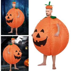 Unbranded Pumpkin Inflatable Costume for Adults - Halloween Cosplay Jumpsuit with Fan, Bac Unbranded Pumpkin Inflatable Costume for Adults - Halloween Cosplay Jumpsuit with Fan, Bac