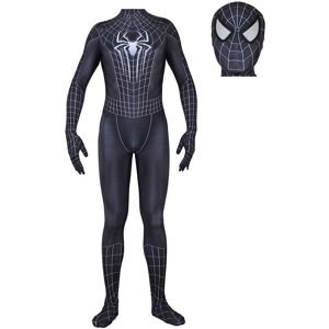 Unbranded (Kids, 130 cm) The Amazing 2 Spiderman Black Venom Tights Cosplay Costume Lycra Unbranded (Kids, 130 cm) The Amazing 2 Spiderman Black Venom Tights Cosplay Costume Lycra