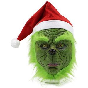 Unbranded (MASK, One Size) Santa Grinch Cosplay Costume How the Grinch Stole Christmas Sui Unbranded (MASK, One Size) Santa Grinch Cosplay Costume How the Grinch Stole Christmas Sui