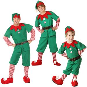 Unbranded (Boys, 6-7 Years) Elf Costume Cosplay Family Set Adult Kids Christmas Fancy Dres Unbranded (Boys, 6-7 Years) Elf Costume Cosplay Family Set Adult Kids Christmas Fancy Dres