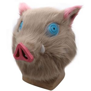 Unbranded (Beige) Halloween Demon Slayer: Kimetsu No Yaiba Hashibira Inosuke Pig Cosplay M Unbranded (Beige) Halloween Demon Slayer: Kimetsu No Yaiba Hashibira Inosuke Pig Cosplay M