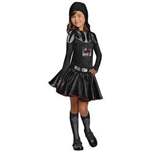 Rubies Darth Vader Girls Fancy Dress Star Wars Movie Book Week Day Childs Kids Costume Rubies Darth Vader Girls Fancy Dress Star Wars Movie Book Week Day Childs Kids Costume