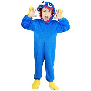 Unbranded (Blue, M) Cosplay Costume Bodysuit Nightclothes Kids Poppy Playtime Huggy Wuggy Unbranded (Blue, M) Cosplay Costume Bodysuit Nightclothes Kids Poppy Playtime Huggy Wuggy