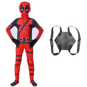 Unbranded (Cloth+Backpack, 3-4 Years) Kids Boys Deadpool Halloween Party Cosplay Costume F Unbranded (Cloth+Backpack, 3-4 Years) Kids Boys Deadpool Halloween Party Cosplay Costume F