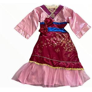 Disney Mulan costume kimono girls kids New size 5/6 Disney Mulan costume kimono girls kids New size 5/6