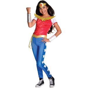 Rubies Rubie's Official Deluxe Wonder Woman Girls Fancy Dress DC Comic Book Day Superhe Rubies Rubie's Official Deluxe Wonder Woman Girls Fancy Dress DC Comic Book Day Superhe