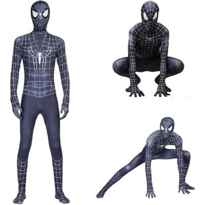 Unbranded (11-12 Years) Kids Venom Spider-Man Superhero Cosplay Costume Jumpsuit Fancy Dre Unbranded (11-12 Years) Kids Venom Spider-Man Superhero Cosplay Costume Jumpsuit Fancy Dre