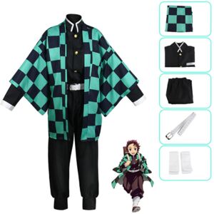 Unbranded (Kamado Tanjirou Suit, 150cm) Demon Slayer Kimetsu No Yaiba Kamado Nezuko Kids C Unbranded (Kamado Tanjirou Suit, 150cm) Demon Slayer Kimetsu No Yaiba Kamado Nezuko Kids C