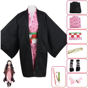 Unbranded (Kamado Nezuko Suit, 120cm) Demon Slayer Kids Cosplay Kamado Nezuko Tanjiro Kimo Unbranded (Kamado Nezuko Suit, 120cm) Demon Slayer Kids Cosplay Kamado Nezuko Tanjiro Kimo