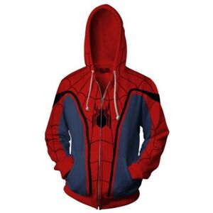 Unbranded (XL) Spiderman Zip Hoodie Hip Hop Jacket Superhero Cosplay Costume Unbranded (XL) Spiderman Zip Hoodie Hip Hop Jacket Superhero Cosplay Costume