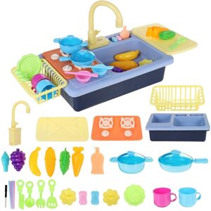 GreenZech Children's Kitchen Toy Kid Simulation Spray Water Dinnerware Pretend Play Cookin GreenZech Children's Kitchen Toy Kid Simulation Spray Water Dinnerware Pretend Play Cookin