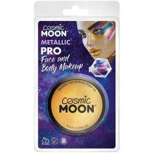 Smiffys Cosmic Moon Metallic Pro Face Paint Cake Pots Gol Smiffys Cosmic Moon Metallic Pro Face Paint Cake Pots Gol