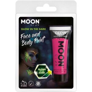 Smiffys Moon Glow Glow in the Dark Face Paint Pink Smiffys Moon Glow Glow in the Dark Face Paint Pink